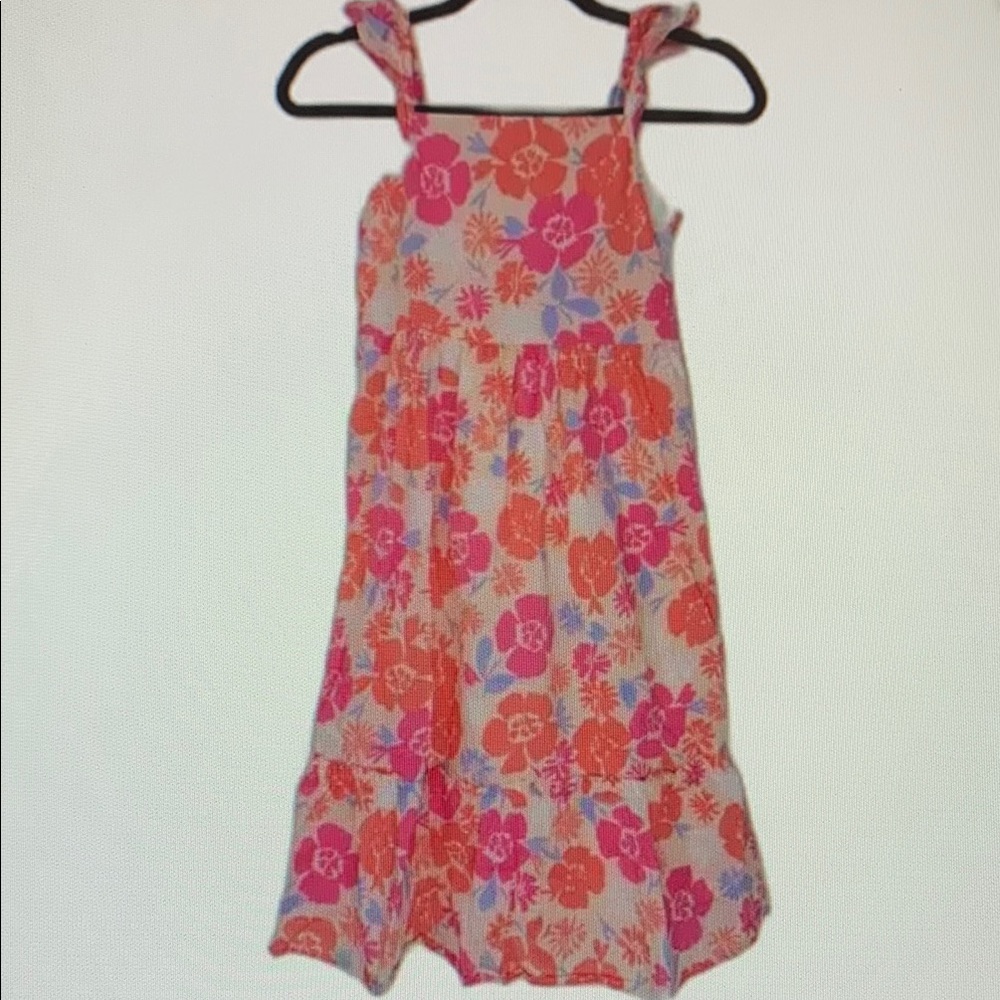 GAP Multicolored Sleeveless Sundress with Square Neck